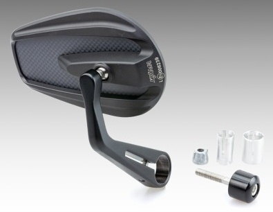 KIJIMA キジマ TECH11 ミラー バーエンドマウント バーエンドミラー ハンドル