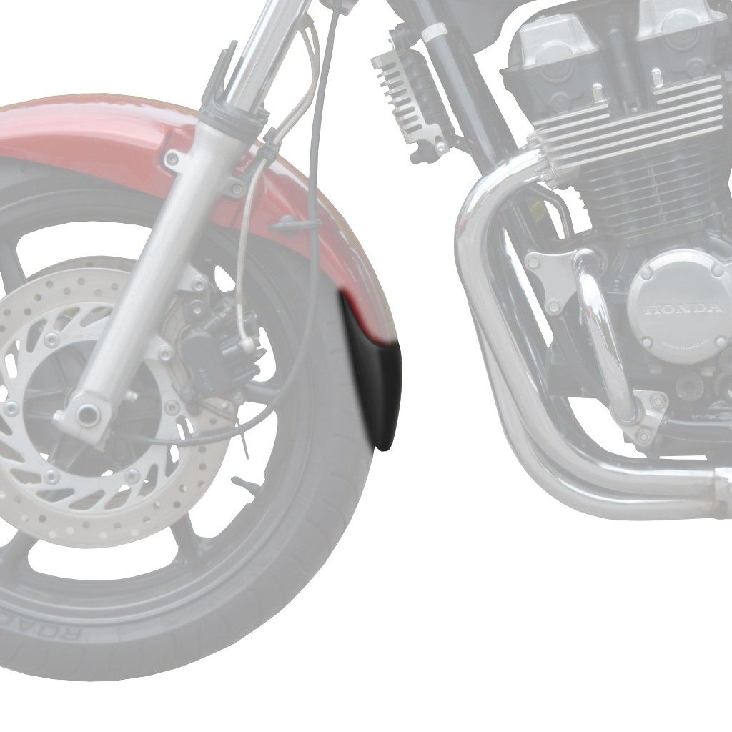 ■商品概要カラー：つや消しブラック■詳細説明DescriptionOur front mudguard extension，the Extenda Fenda，is one ofourtrademark products which we manufacture from high qualityABS.The Extenda Fenda offers a durable and long-lasting extensiontoyour front mudguard.This product will help keep your exhaust headers and lowerenginefree from dirt，as well as protecting your expensive radiatorfromstone damage.Specifically designed to follow the contour of your bike’sfrontguard，our Extenda Fenda is supplied with both plastic rivetsformechanical fitment and a sheet of our specially sourced’StickFitPads’for those customers who would prefer not to drill theirfrontmudguard.Our Extenda Fenda is simple to install and will arrivesafelypackaged，together with comprehensive fitting instructions andallnecessary fittings as detailed above.■注意点※取り扱い説明書が付属する場合は、英語となります。※輸入商材の為、納期が遅れる場合がございます。あらかじめご了承ください。　※画像はイメージです。■適合車種CB 750&ensp;CB 750 年式: 92-07