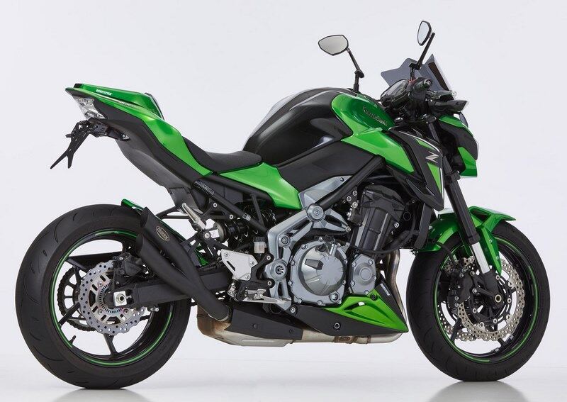 Mufflers - HURRIC フリック Pro 2 slip on exhaust (4-1)，Matt Black | 63502473 Z900 KAWASAKI カワサキ スリップオンマフラー マフラー