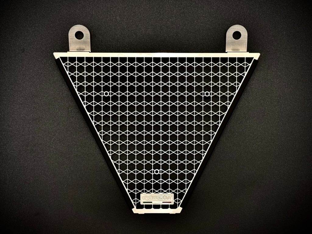 de LIGHT ディライト オイルクーラーコアガード Streetfighter V4 DUCATI ドゥカティ ラジエーターコアガード・オイルクーラーコアガード 冷却関連 エンジン