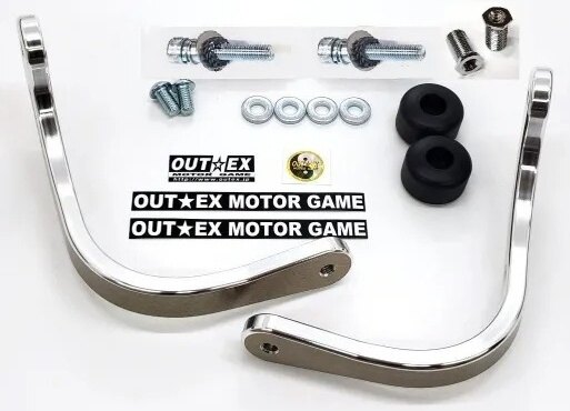 OUTEX アウテックス 振動吸収レバーガード 削り出しワンピース DR-Z4SM SUZUKI スズキ レバーガード ハンドル
