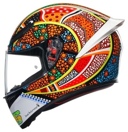 AGV エージーブイ K1 S JIST Asian Fit - DREAMTIME ヘルメット フルフェイスヘル...