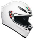 AGV エージーブイ K1 S JIST Asian Fit - WHITE ヘルメット