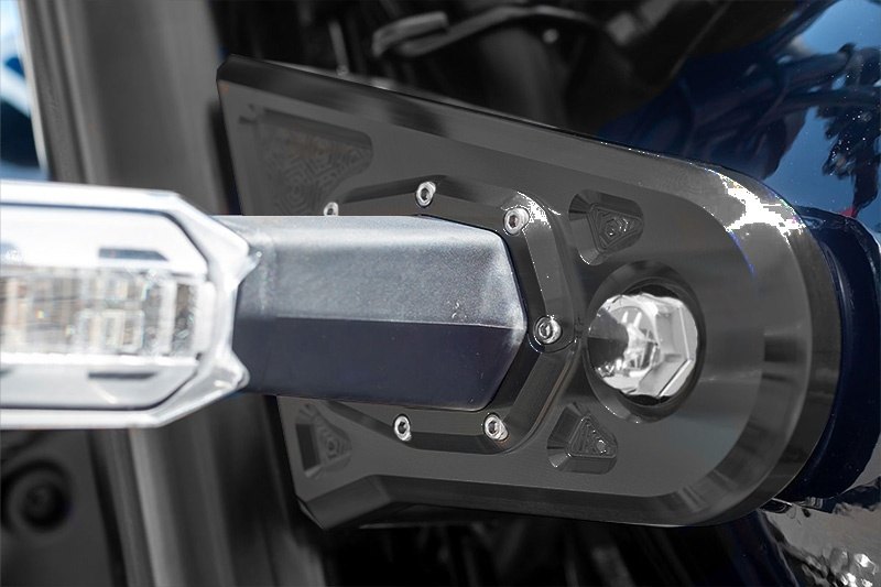 ARCHI アーキ ハニカムヘッドライトステーカバー【漆黒Edition】 Z900RS KAWASAKI カワサキ その他ヘッドライトオプション・補修部品