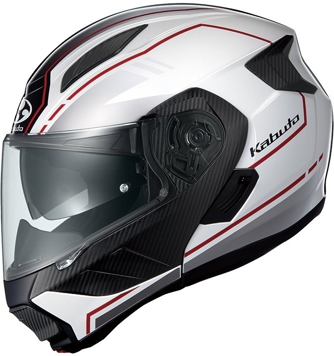 OGK KABUTO ���������������֥� RYUKI BEAM�Υ�奦�� �ӡ��� �ۥ磻�ȥ�åɡϥإ��å� �����ƥ�إ��å� �إ��å�