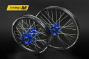 TGR TECHNIX GEAR TGRテクニクスギア TYPE-M Motocross(ミニモトクロス)用ホイール(F単体) TC85 HUSQVARNA ハスクバーナ ホイール ホイール関連 足回り ニップルカラー:グリーン / オプション:ブラックスポーク無し / ハブカラー:グリーン(KAWASAKI COLOR)(2)