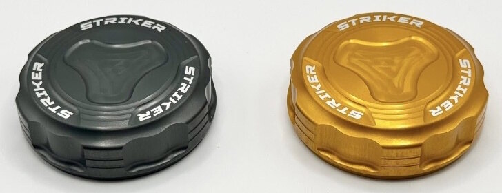 STRIKER ストライカー アルミビレットリザーバータンクキャップ Ninja ZX-25R Ninj...