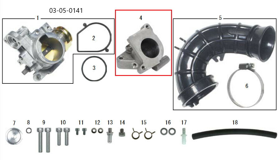 SP武川 SPタケガワ 【補修部品】インレットパイプ GROM MSX125 MSX125SF モンキー125 HONDA ホンダ その他キャブレターオプション・補修部品 吸気関連 エンジン
