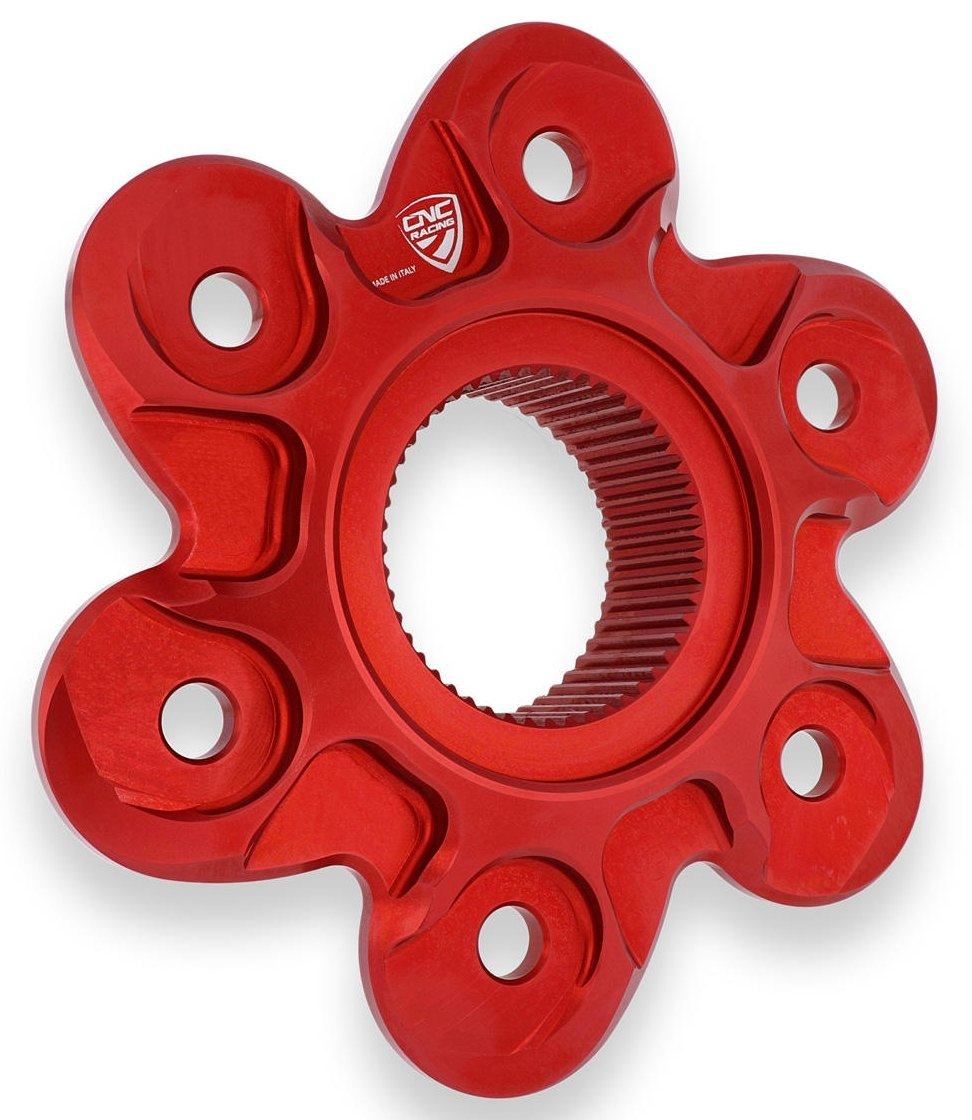 CNC Racing シーエヌシーレーシング スプロケットキャリア 1098 1098R 1098S 1199Panigale R S/Tricolore 1299 Panigale S 1299Panigale DIAVEL MONSTER 1200 1200R 1200S Multistrada Granturismo Pikes Peak Touring STREETFIGHTER XDiavel DUCATI ドゥカティ 駆動系