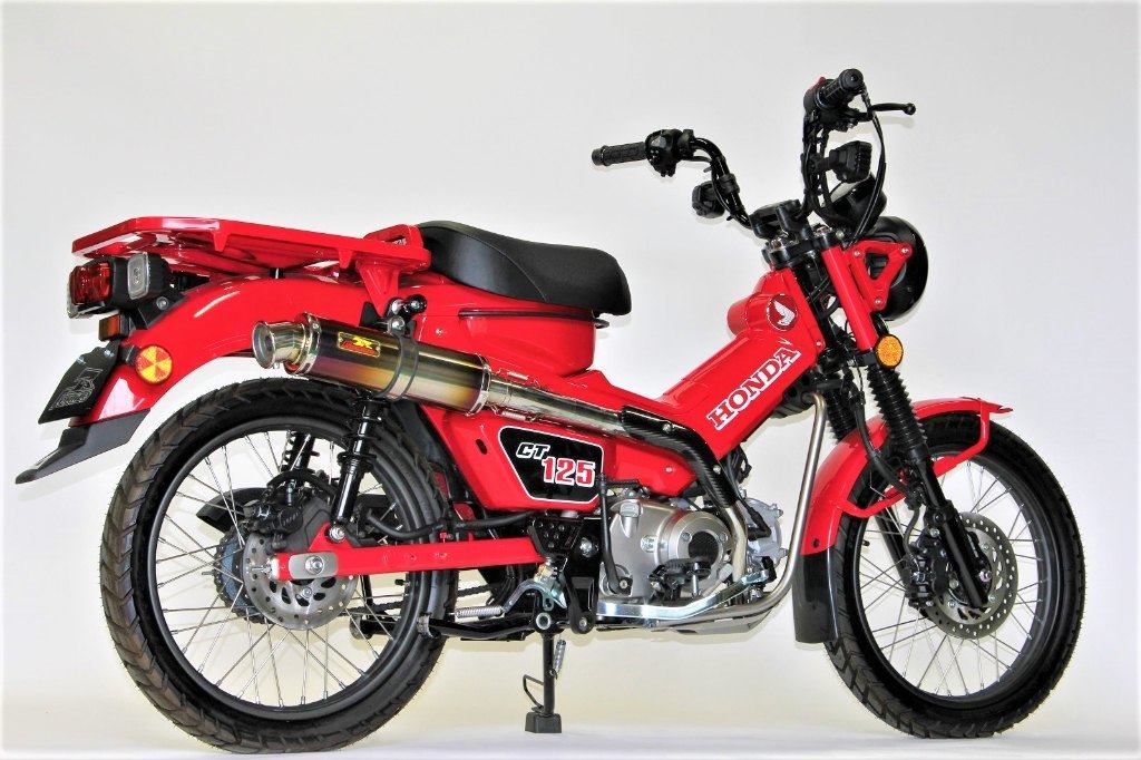 Realize リアライズ アップタイプエンプレスTi チタンマフラー ハンターカブCT125 HONDA ホンダ フルエキゾーストマフラー マフラー