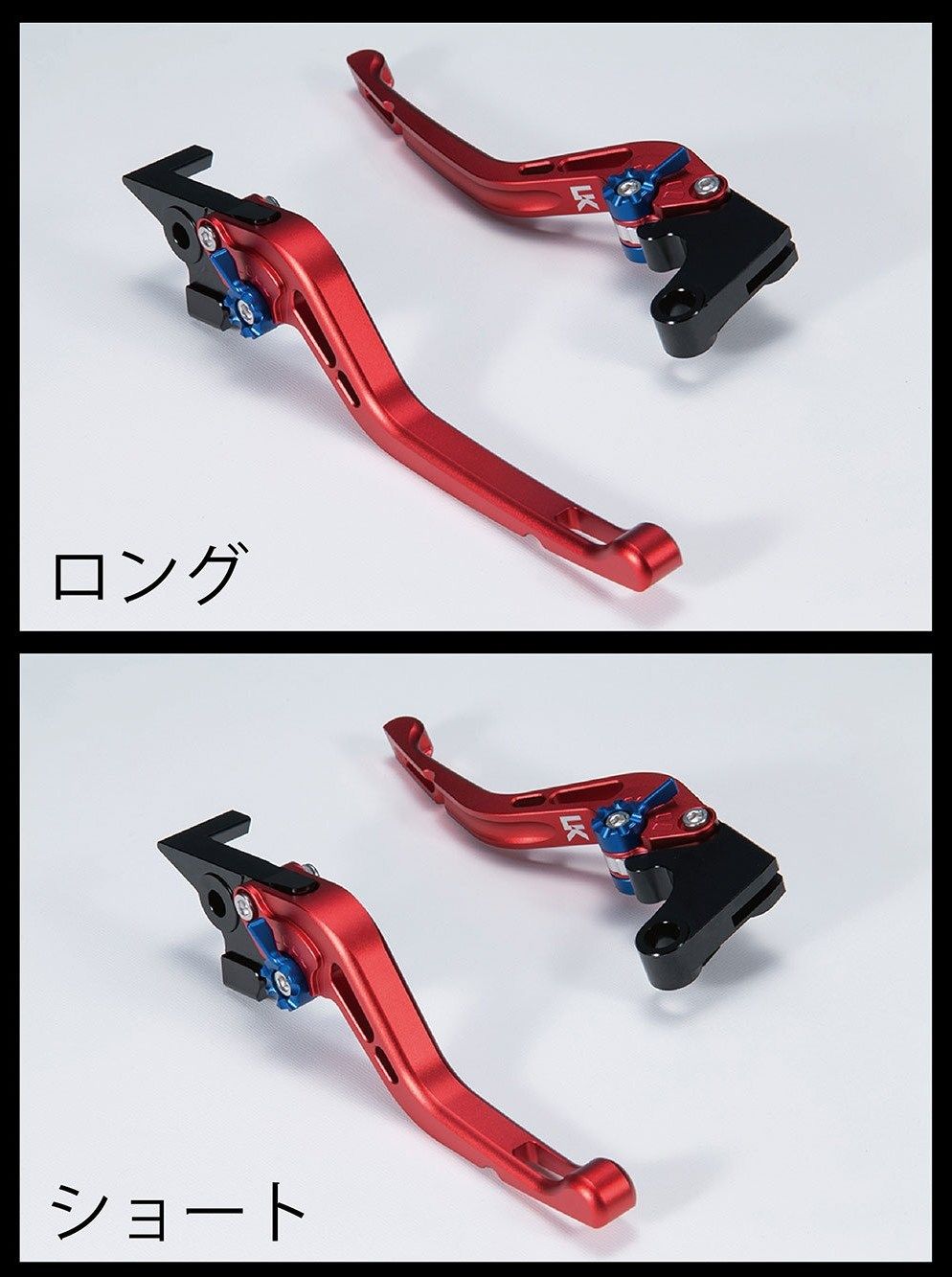 U-KANAYA ユーカナヤ GPタイプ ショートアルミビレットレバーセット HAWK11 HONDA ホンダ ブレーキ・クラッチレバーセット ハンドル周辺パーツ ハンドル レバーカラー：マットグリーン / アジャスターカラー：マットチタンカラー