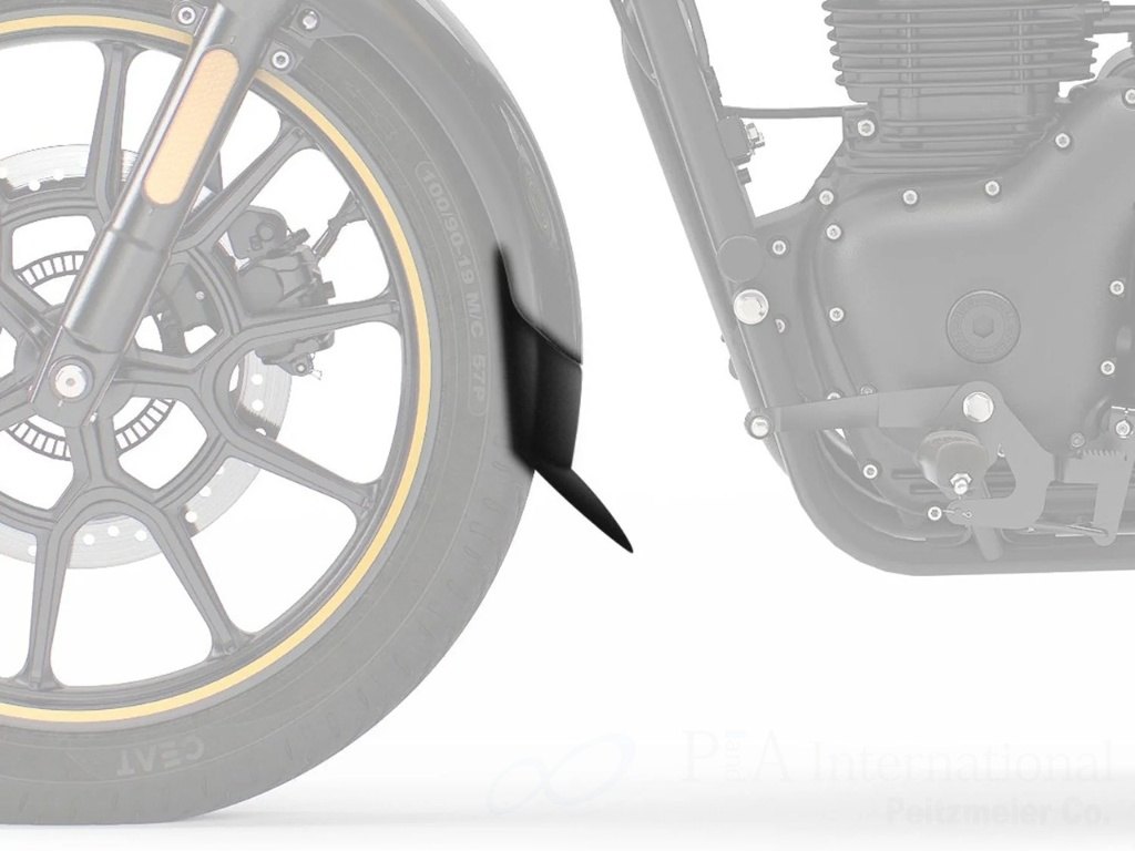 P&A International P&Aインターナショナル エクステンダーフェンダー Meteor 350 ROYAL ENFIELD ロイヤルエンフィールド フロントフェンダー フェンダー関連 外装
