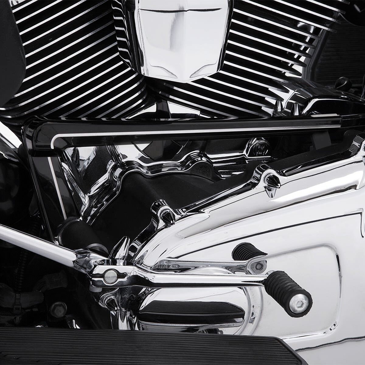 CIRO チロ シフトリンケージカバー ブラック 【COVER SHIFT LINKAGE BLK [1601-0467]】 HARLEY-DAVIDSON ハーレーダビッドソン その他汎用外装部品・ドレスアップパーツ 外装