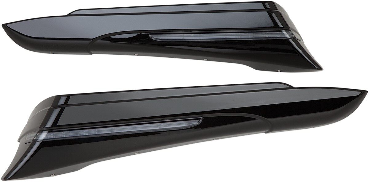 CIRO チロ サドルバッグエクステンション ブラック FLHT 1997-2013用【EXTEN S/B 97-13 BLK [3501-1203]】 HARLEY-DAVIDSON ハーレーダビッドソン その他汎用外装部品・ドレスアップパーツ 外装