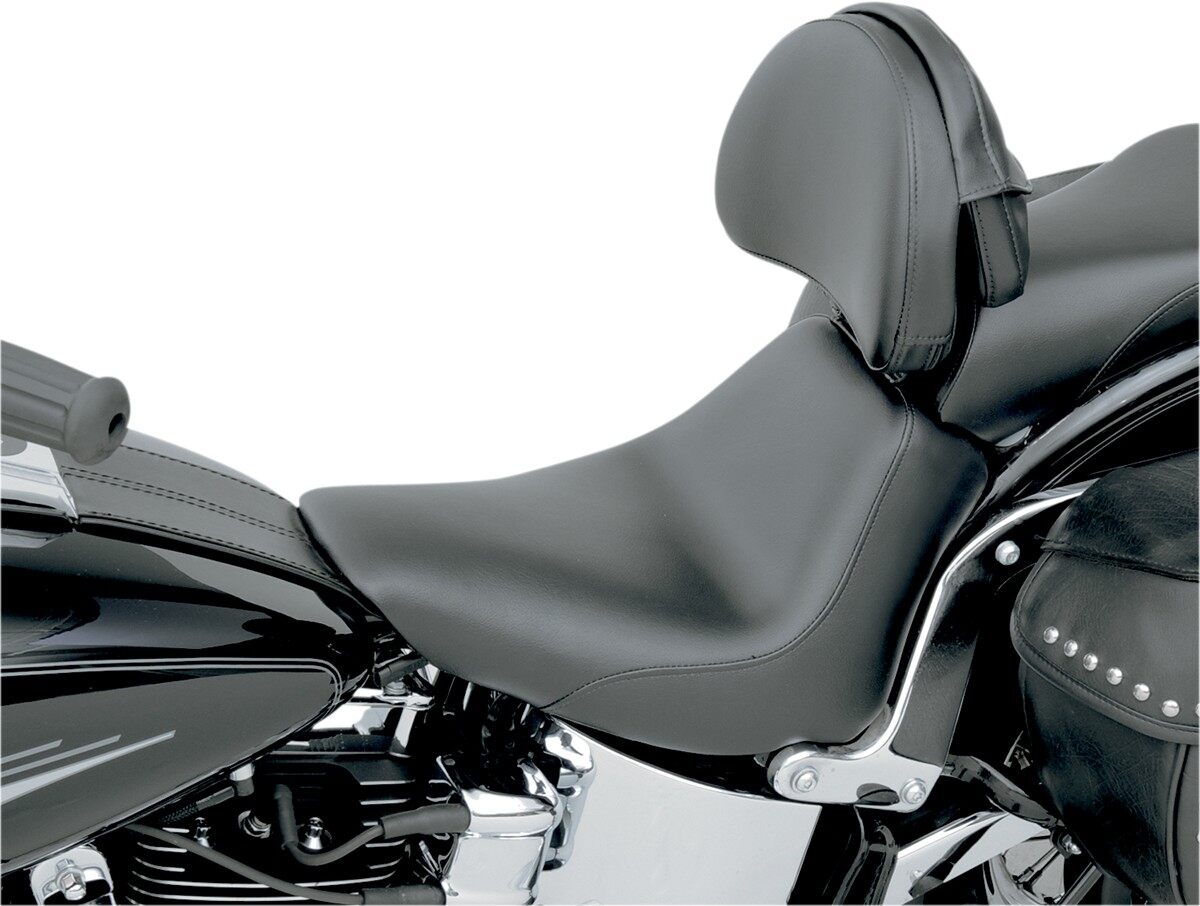 SADDLEMEN サドルメン シート HEELS DOWNモデル W/BR FXST用 【SEAT DOWN FXST [0802-0595]】 Fat Boy EFI - FLSTF 2007 2017 Lo FLSTFB 2010 2016 Fatboy S FLSTFBS Softail Custom FXSTC Night Train FXSTB 2009 2006 Injected I Springer FXSTS Standard シート関連 外装