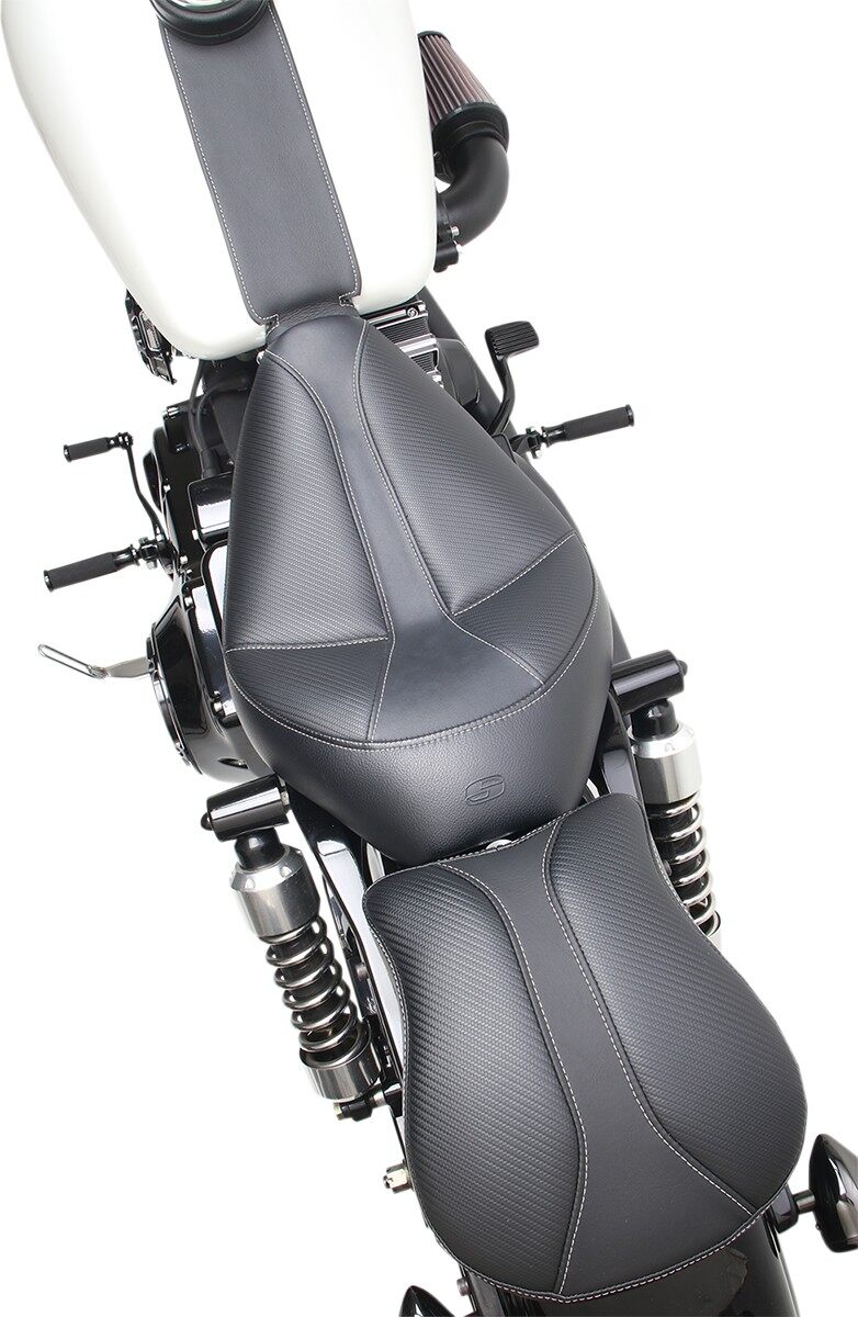 SADDLEMEN サドルメン シート DOMINATORモデル DYNA用 【SEAT DOMINATOR DYNA [0803-0498]】 Dyna Convertible - FXDS-CONV 1996 2000 Low Rider FXDL Super Glide FXD 2003 Sport FXDX 1999 T-Sport FXDXT 2001 Wide FXDWG HARLEY-DAVIDSON ハーレーダビッドソン 外装
