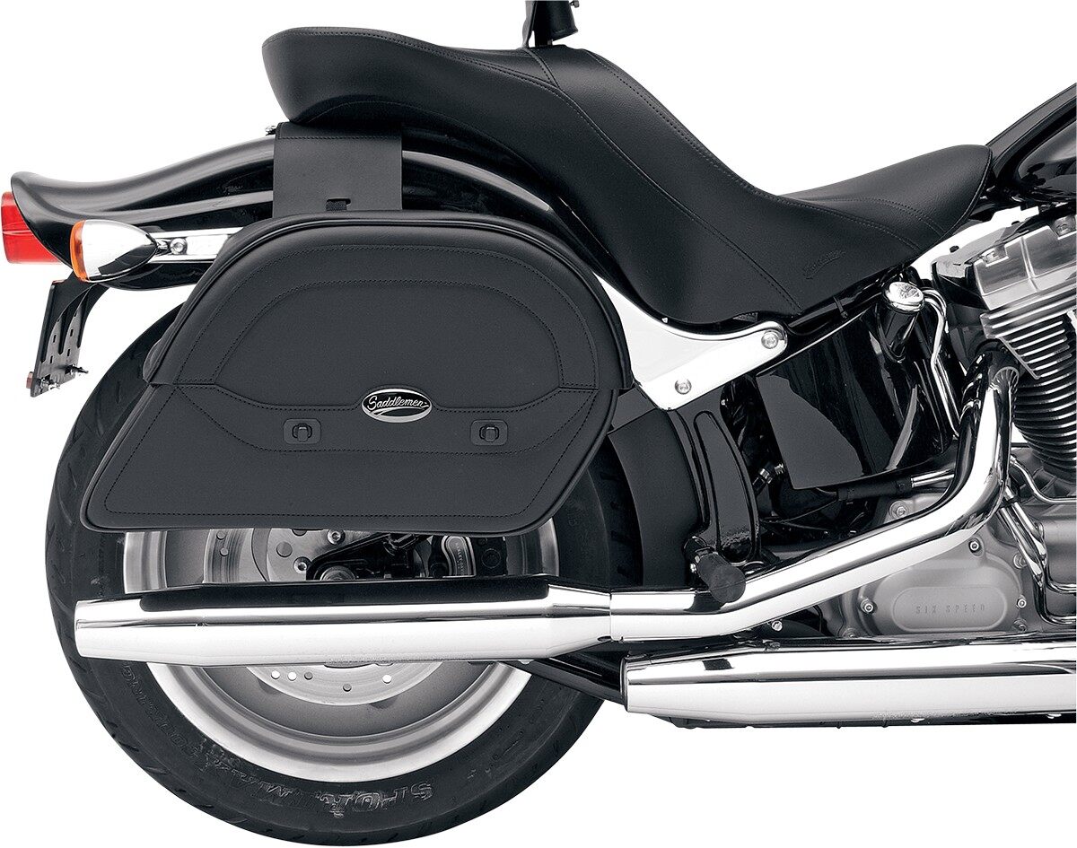 SADDLEMEN サドルメン サドルバッグ CRSN SLNT JB 【SADDLEBAG-CRSN [3501-0308]】 サイドバッグ 車体用バッグ・ケース