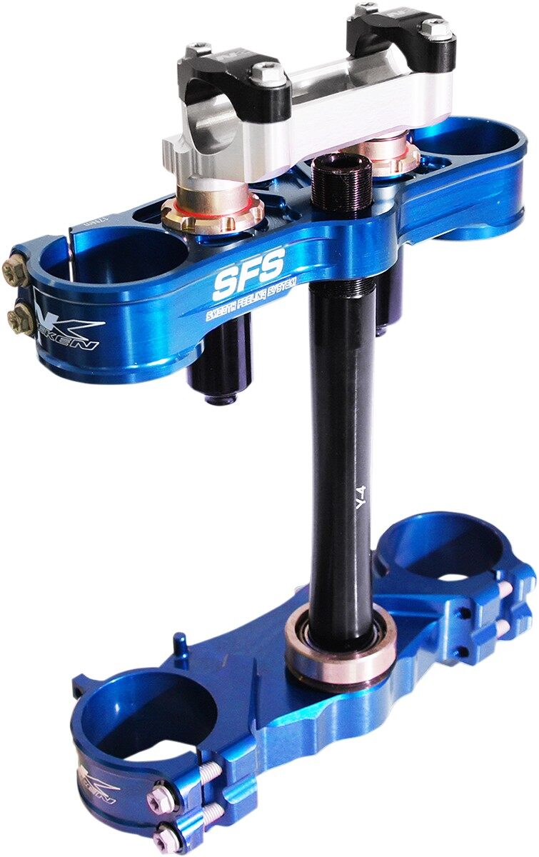 NEKEN ネケン トリプルクランプ SFSモデル ブルー KXF450【NK SFS TR CLAMP KXF450 BL [0603-0586]】 K..