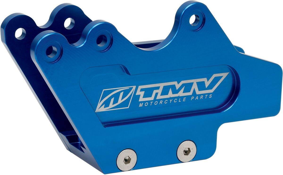 樂天商城 - TMV ティーエムブイ CHAIN GUIDE YAM／SUZ BLUE [1231-0259] YZ125 YZ250 1997 - 2006 YZ250F YZ450F YAMAHA ヤマハ チェーンガイド 足回り