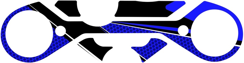 Puig プーチ トップブリッジプロテクトシール (Radikal Yoke Protector) RC125 RC390 KTM ステッカー・デカール 外装