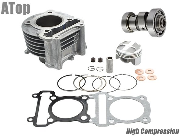 ATopエートップボアアップキット58.5mm155.5ccハイコンプピストン仕様ハイカムセットシグナスXYAMAHAヤマハエンジンパーツエンジン ATopエートップボアアップキット58.5mm155.5ccハイコンプピストン仕様ハイカムセットシグナスXYAMAHAヤマハエンジンパーツエンジン