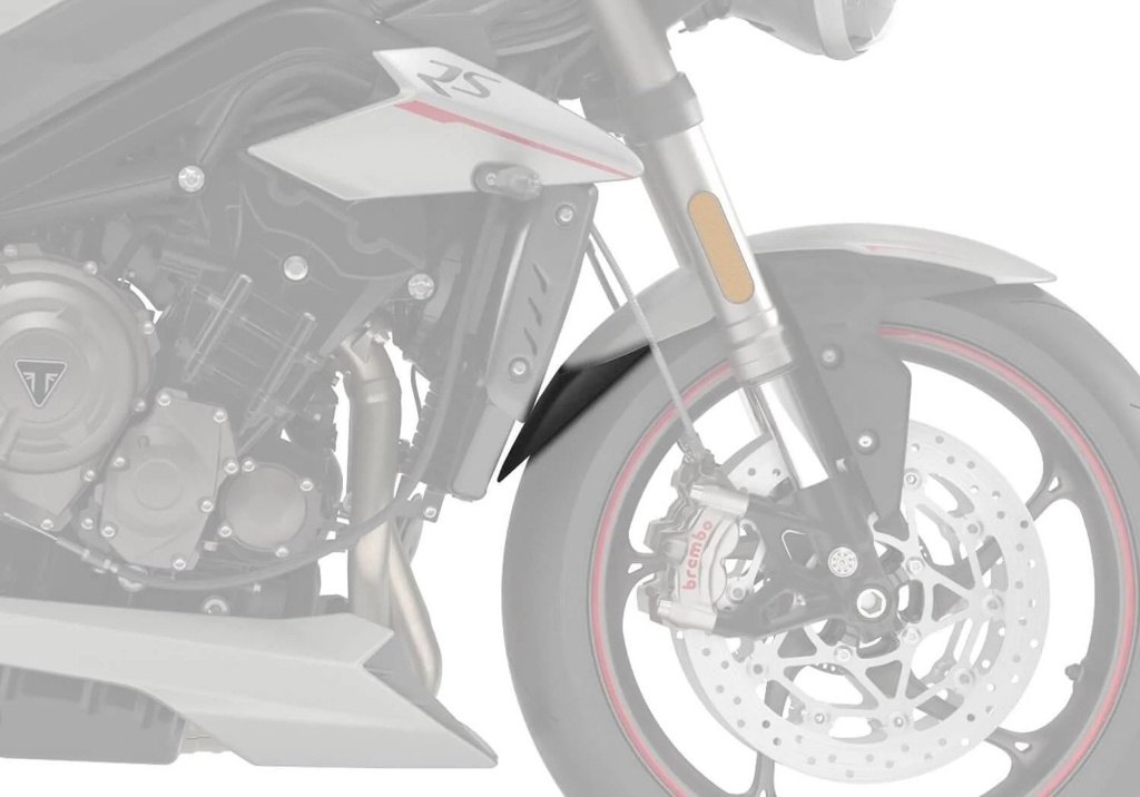 BODY STYLE ボディースタイル front fender extension Street Triple R RS TRIUMPH トライアンフ フロントフェンダー フェンダー関連 外装