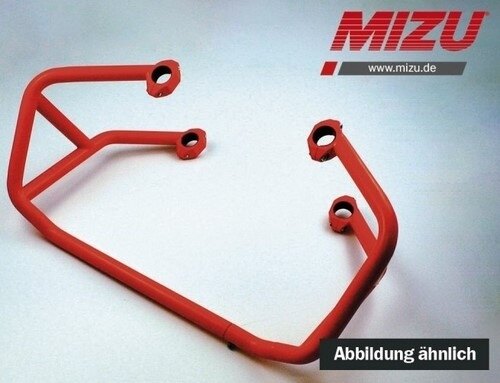 MiZU ミズ Crash Cage，Orange powdeRed 1290 SUPER DUKE GT KTM エンジンガード フレーム