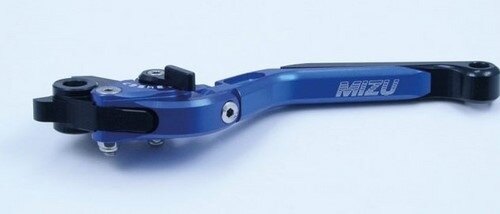 MiZU ミズ Clutch Lever，including ABE，Blue ZRX1100 ZRX1200R ZZR1200 TIGER EXPLORER FJ1200 MT-01 XJR1200 XJR1300 KAWASAKI カワサキ TRIUMPH トライアンフ YAMAHA ヤマハ クラッチレバー ハンドル周辺パーツ ハンドル