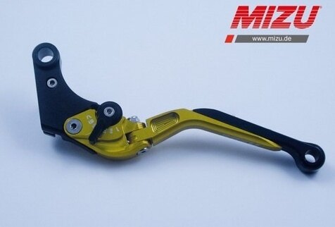 MiZU ミズ Clutch Lever，including ABE，Gold F750GS F850GS S1000XR BMW クラッチレバー ハンドル周辺パーツ ハンドル