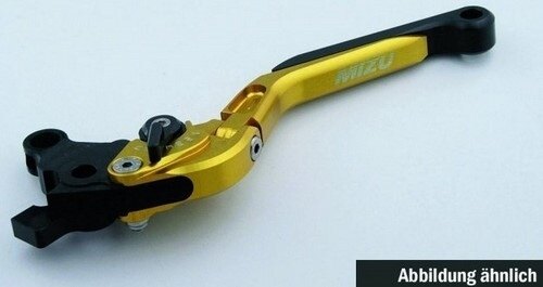 MiZU ミズ Clutch Lever，including ABE，Gold HYPERMOTARD821 HYPERMOTARD939 HYPERSTRADA939 MONSTER 797 MONSTER900 Multistrada 950 Scrambler Sixty2 SuperSport DUCATI ドゥカティ クラッチレバー ハンドル周辺パーツ ハンドル