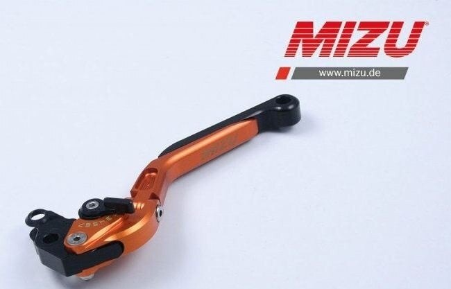 MiZU ミズ Clutch Lever，including ABE，Orange VERSYS 1000 Z1000H Z1000ST Z750R Z800 ZZR600 KAWASAKI カワサキ クラッチレバー ハンドル周辺パーツ ハンドル