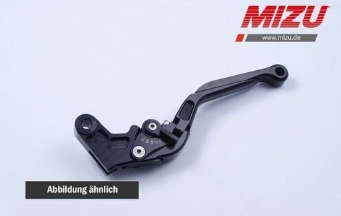 MiZU ミズ Clutch Lever，including ABE，Black WR125 YZF-R125 HUSQVARNA ハスクバーナ YAMAHA ヤマハ クラッチレバー ハンドル周辺パーツ ハンドル