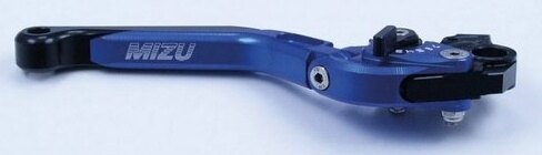MiZU ミズ Brake Lever，including ABE，Blue APRILIA アプリリア BMW HUSQVARNA ハスクバーナ KTM YAMAHA ヤマハ ブレーキレバー ハンドル周辺パーツ ハンドル