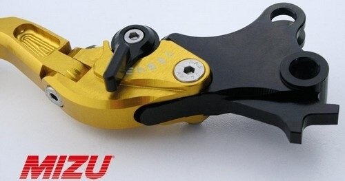 MiZU ミズ Brake Lever，including ABE，Gold K1600 Grand America R nineT R1200GS Adventure R1200RT BMW ブレーキレバー ハンドル周辺パーツ ハンドル