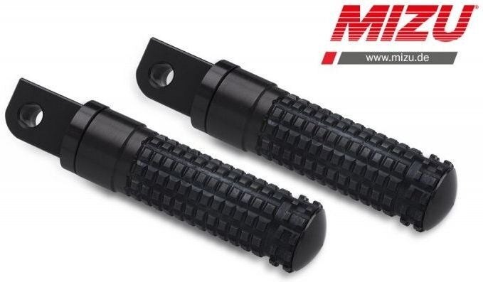 MiZU ミズ Race passenger’s footpeg，including ABE，Black/Black DAYTONA600 DAYTONA650 DAYTONA955i SPEED FOUR SPRINT RS ST TRIUMPH トライアンフ タンデムステップ・タンデムブラケット ステップ 足回り