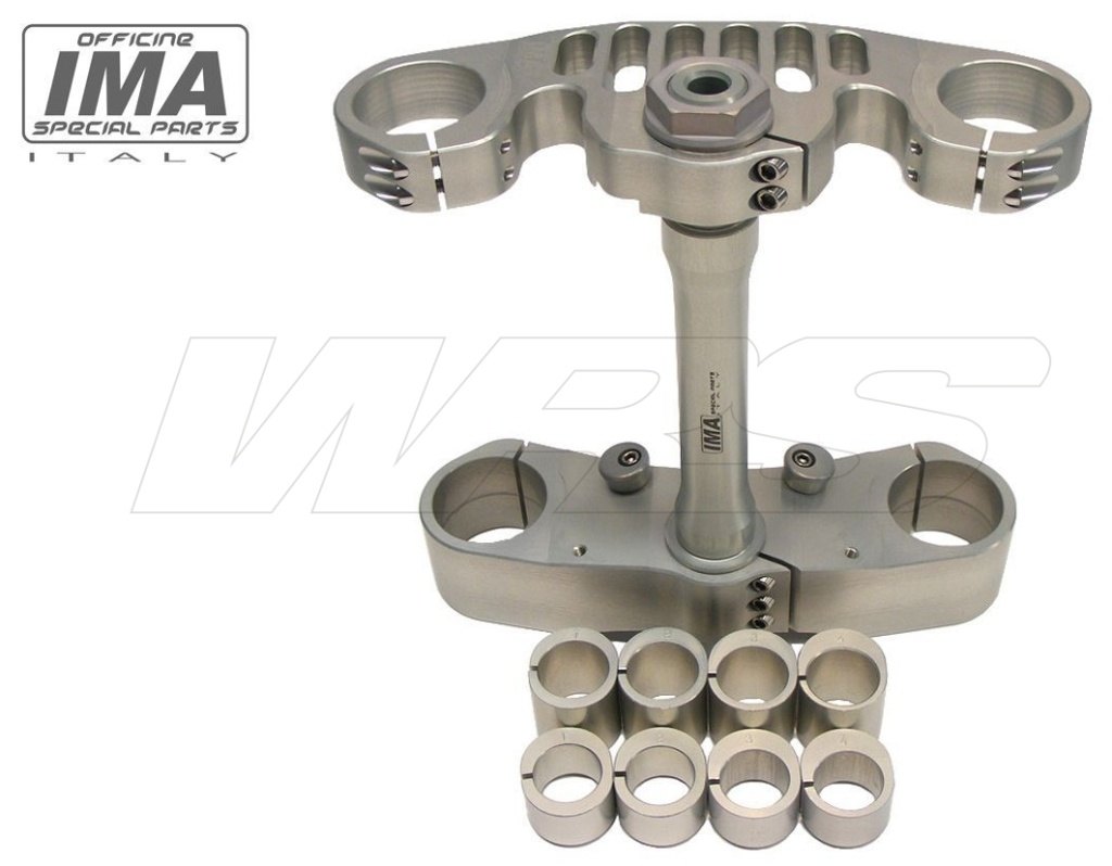 Ima special parts アイエムエースペシャルパーツ COPPIA PIASTRE DI STERZO REGOLABILI MOD.7 F4 FINO F4 DOPO MV AGUSTA MV アグスタ MV AGUSTA MV アグスタ