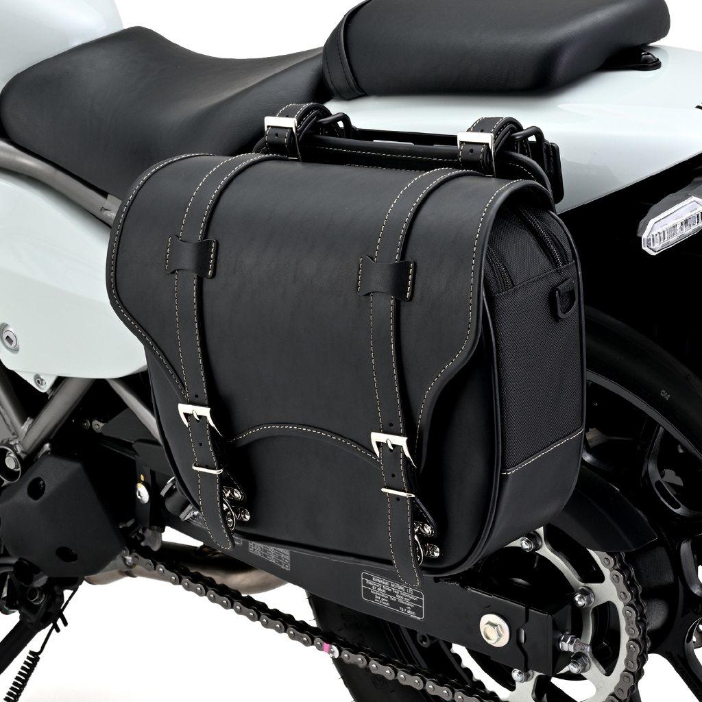 HenlyBegins ヘンリービギンズ DHS-36 サドルバッグ 12L トラぺ／プレーン サイドバッグ 車体用バッグ・ケース