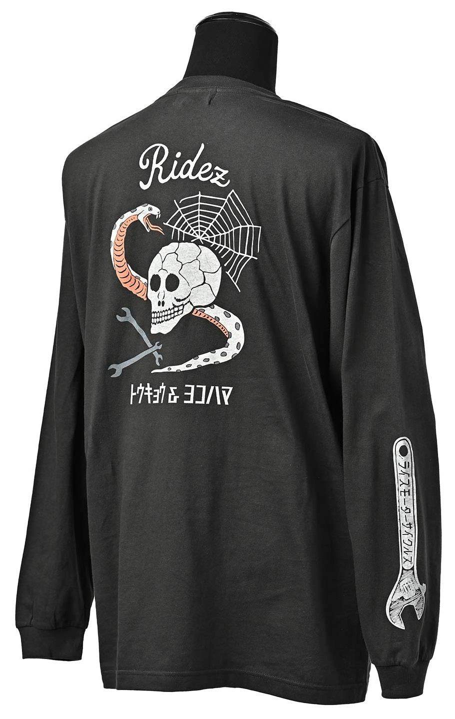RIDEZ ライズ SKA ロングスリーブTシャツ Tシャツ アパレル