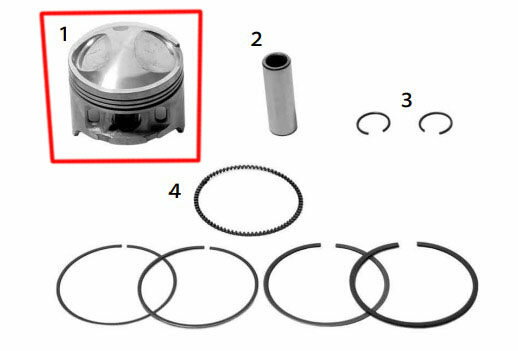 Piston Kits - SP武川 SPタケガワ 【補修部品】 ピストン エンジンパーツ エンジン