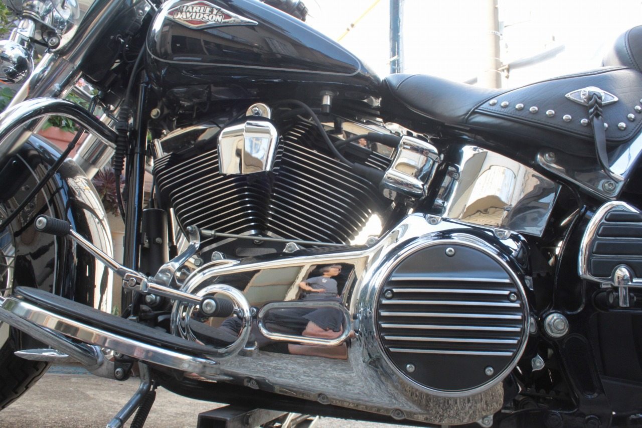 FORK フォーク 7 Fin Derby Cover (5h) Big Twin ’99-’17 HARLEY-DAVIDSON ハーレーダビッドソン ダービーカバー エンジンパーツ エンジン