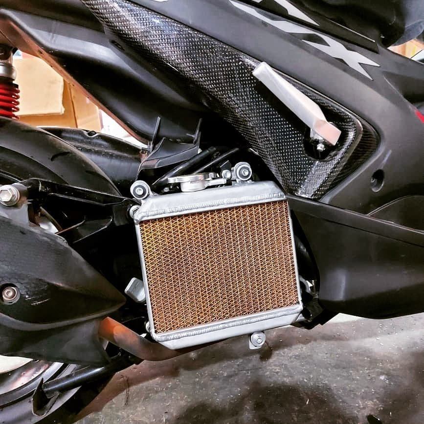 BPro Racing ビープロレーシング レーシングラジエーター AEROX 155 YAMAHA ヤマハ ラジエーター 冷却..