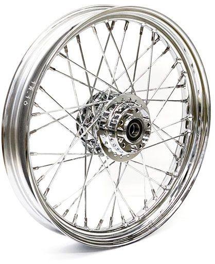 MCS エムシーエス 250×19 front wheel 40 spokes chrome 1200X 1200C HARLEY-DAVIDSON ハーレーダビッドソン ホイール ホイール関連 足回り
