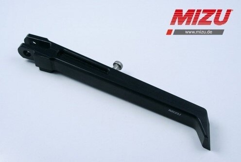 MiZU ミズ Side stand，Aluminium Milled，Black Anodized サイドスタンド フレーム
