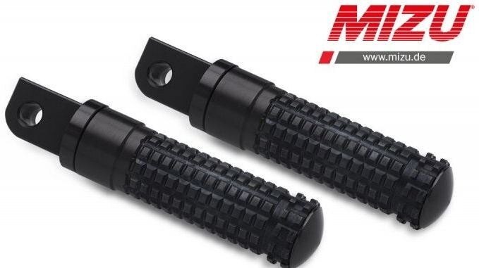 MiZU ミズ Race passenger’s footpeg，including ABE，Black/Black 1290 SUPER DUKE GT R 690 ENDURO SMC 690SMC 790 ADVENTURE KTM タンデムステップ・タンデムブラケット ステップ 足回り