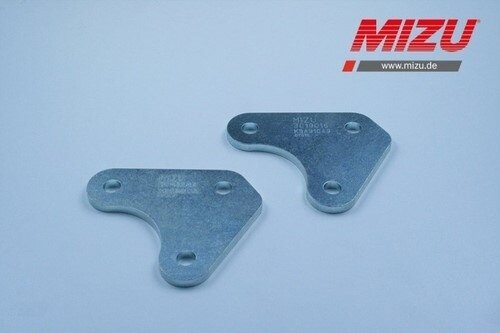 ■詳細説明Article Number：3019016That’s what makes driving even more fun! With our MIZUjack-upkits，the wheelbase of your bike is shortened und gives you amuchbetter and more agile driving experience.Our MIZU jack-up and lowering kits offer you a totally newdrivingpleasure and are manufactured in Hilzingen，Germany. They arealsodelivered with an ABE (part certificate) andmountinginstructions.delivery includes ABE (part certificate) & mountinginstructions2 year warranty e (more infos at the imprint)high quality materialMade in Germany，according to ISO 9001Features：including part certificate，jack-up kit 20mmSpecifications：material：steel，galvanizedinstallation effort：easy，ca. 30 min.country of production：Germanycertificate：part certificatesystem：3 point realy lever■注意点※取扱説明書が付属する場合は、外国語となります。※輸入商材の為、納期が遅れる場合がございます。あらかじめご了承ください。※画像には他の商品が含まれている場合があります。※メーカー都合により商品の仕様変更がある場合がございます。ご了承ください。　※画像はイメージです。■適合車種VFR800F&ensp;VFR800F 年式: 全年式