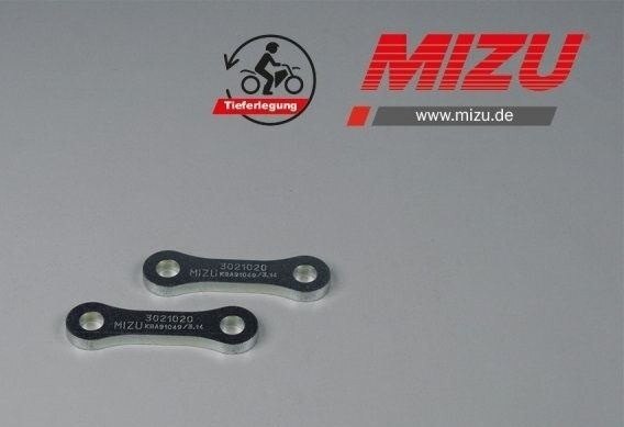 MiZU ミズ Lowering kit，including ABE (part certificate)，25mm MT-09 XSR900 YAMAHA ヤマハ 車高調..
