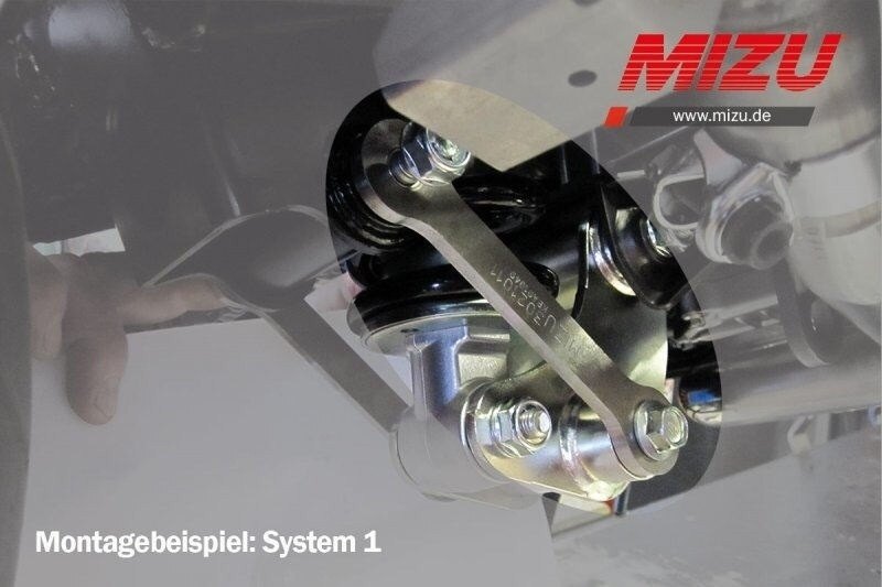 MiZU ミズ Lowering kit，including ABE (part certificate)，30mm NC750S HONDA ...