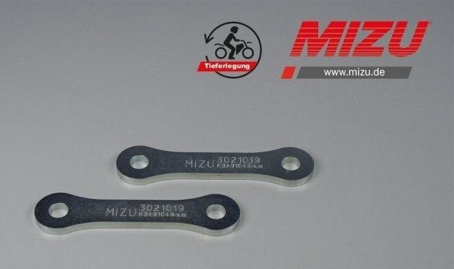 MiZU ミズ Lowering kit，including ABE (part certificate)，35mm TIGER EXPLORER TRIUMPH トライアン..