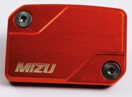 MiZU ミズ Pro Race brake fluid reservoir cap front，Orange Anodize 125 DUKE 200 390 RC125 RC390 KTM マスターシリンダータンクキャップ・リザーバーカバー ブレーキ