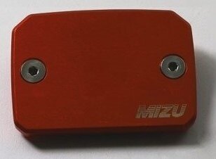 MiZU ミズ Pro Race brake fluid reservoir cap front，Orange Anodize 1050 ADVENTURE 1090 R 690 DUKE ENDURO 690ENDURO KTM マスターシリンダータンクキャップ・リザーバーカバー ブレーキ